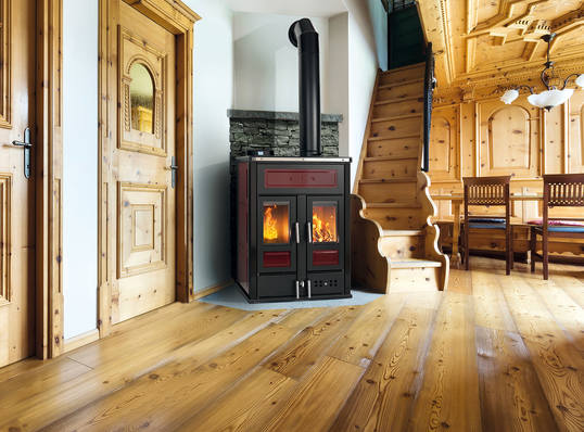 Klover Bi-fire Mid log and wood pellet boiler