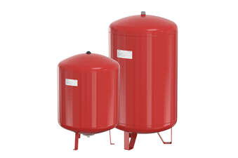 Large expansion vessels for heating systems