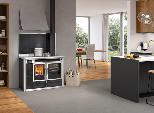 Klover Altea 110 wood cooker