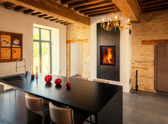 Ulys 800 inset stove