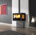 Carbel RA-85 Plus 3 sided stove on stand