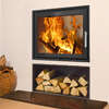 Woodfire EX17 Panorama Double Sided Inset boiler stoves