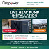 See a live heat pump installation at Open Eco Homes Devon