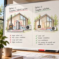 Avoiding Unnecessary Costs in a Hybrid Heating System