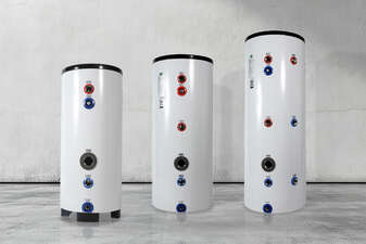 ESP heat pumps cylinders and buffers