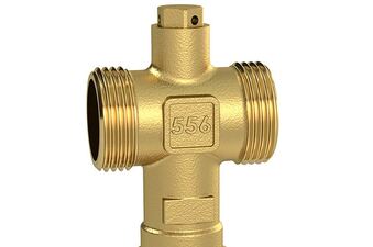 Heat pump anti-freeze valves