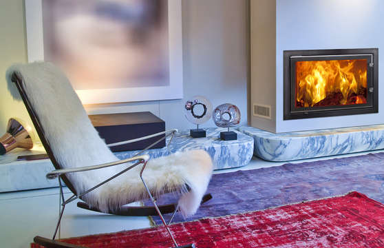 Woodfire RH 14 inset stove