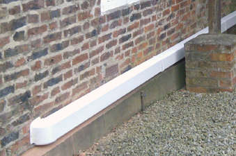 Heat pump cable and pipe Trunking