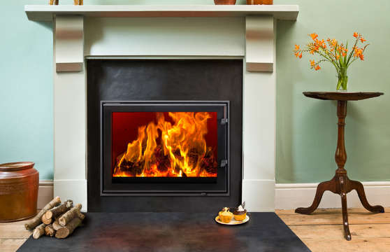 Woodfire RH 14 inset stove