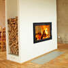 Woodifre EX17 Panorama Double Sided Inset boiler stoves