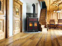 Klover Bi-fire Mid log and wood pellet boiler
