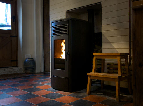 Thermoaura wood pellet boiler